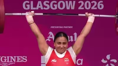 CWG 2026: हरजिंदर कौर ने महिलाओं की 69 किग्रा भारोत्तोलन में कुल 227 किग्रा के साथ रजत पदक जीता | राष्ट्रमंडल खेल समाचार
