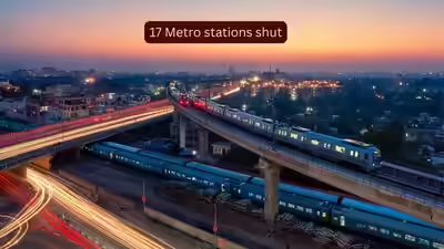 सीजेपी के विरोध के बीच दिल्ली मेट्रो ने आज 17 स्टेशन बंद किए: यात्रियों को क्या जानने की जरूरत है