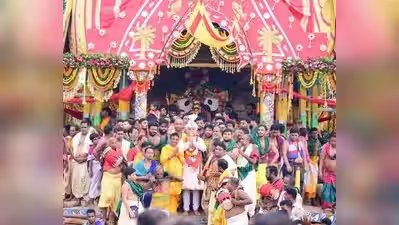 लाखों लोग घर वापसी की यात्रा पर भाई-बहनों के रथ खींचते हैं | भुबनेश्वर समाचार