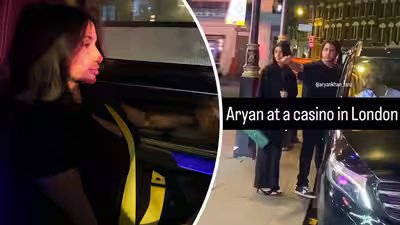 लंदन में मिस्ट्री महिला के साथ स्पॉट हुए आर्यन खान; लिंक-अप की अफवाहें चिंगारी - तस्वीरें |