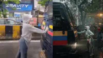 ‘मुंबई की पुलिस, दिल्ली जैसी नहीं है’: सीजेपी विरोध प्रदर्शन के दौरान पुलिस वैन रोकने वाली रिया अहीर | मुंबई समाचार