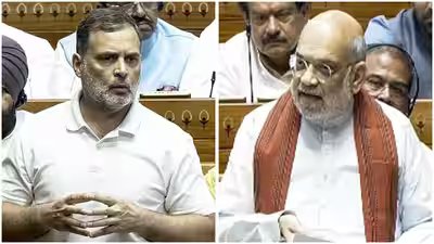 राहुल गांधी: 'उन्हें दूर नहीं जाने देंगे': नीट प्रदर्शनकारियों पर पुलिस कार्रवाई को लेकर राहुल गांधी ने अमित शाह पर निशाना साधा; बीजेपी का कहना है 'साबित करो या माफी मांगो' | भारत समाचार